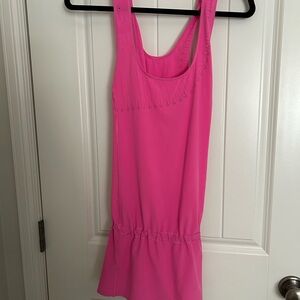 Lululemon Run Tank-hot pink